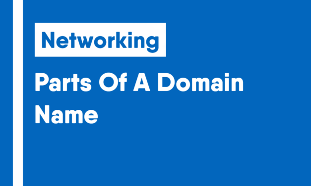 Parts Of A Domain Name