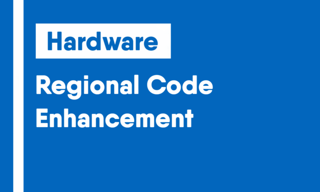 Regional Code Enhancement
