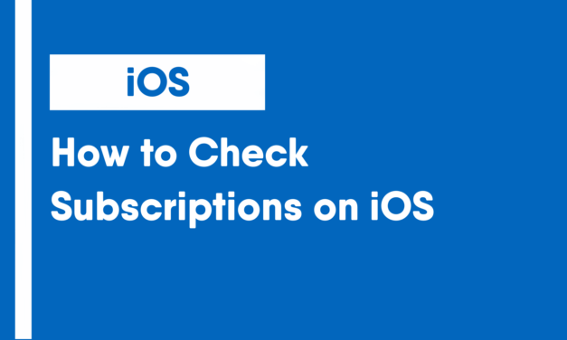 How to Check Subscriptions on iOS