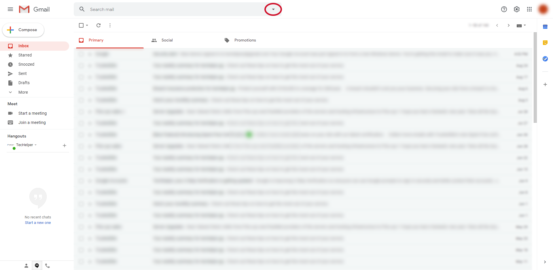gmail create filter step 2