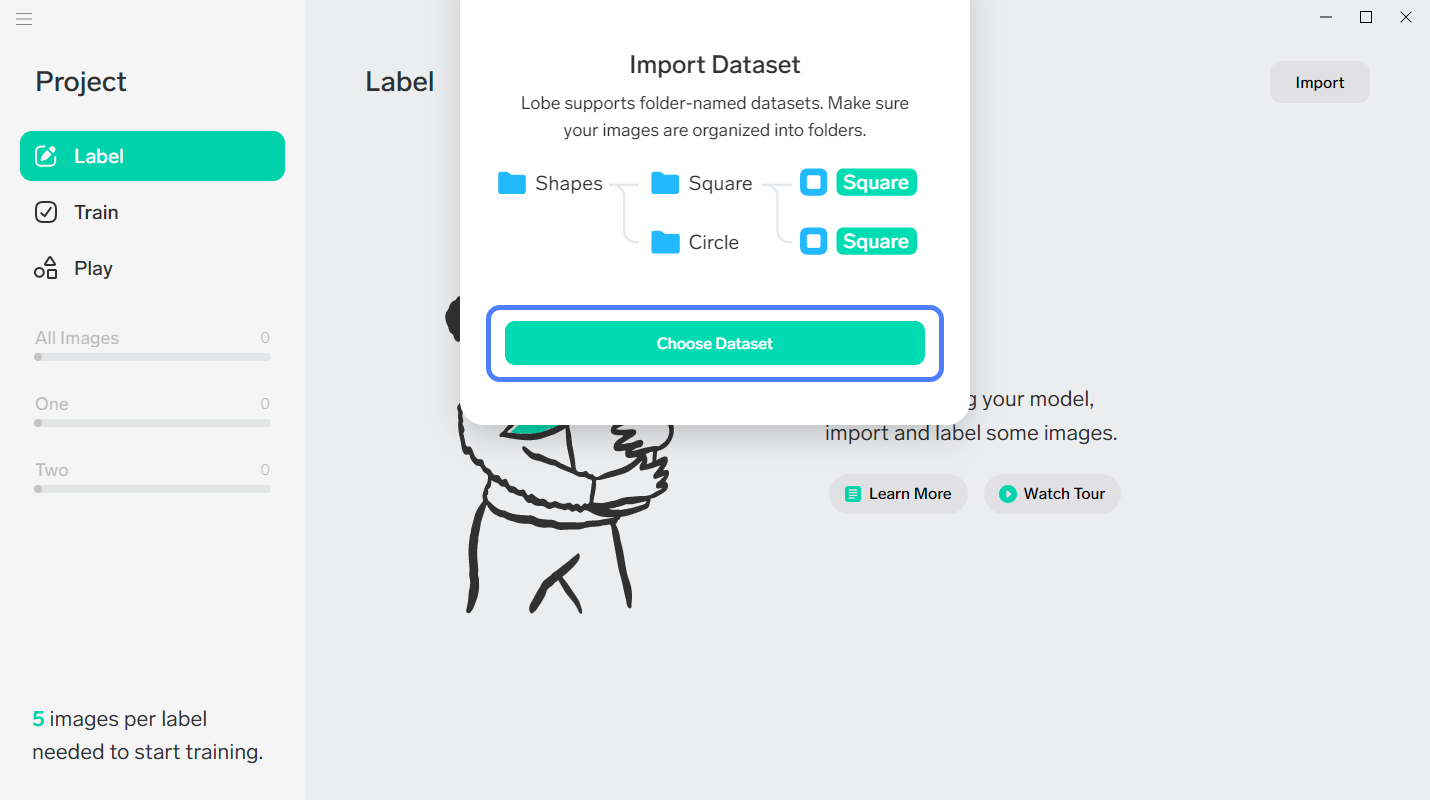 lobe folder import step 3