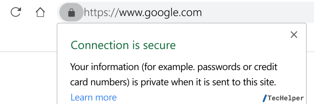 https ssl secured